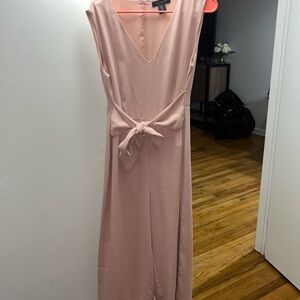 Pink formal jumpsuit